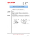 Sharp AR-EF1 (serv.man15) Service Manual / Technical Bulletin