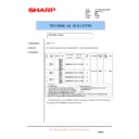 Sharp AR-F11 (serv.man13) Service Manual / Technical Bulletin