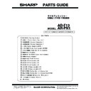 Sharp AR-F13 (serv.man5) Service Manual / Parts Guide