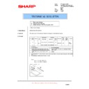 Sharp AR-F151 (serv.man21) Technical Bulletin