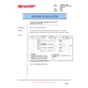 Sharp AR-F200 (serv.man7) Technical Bulletin