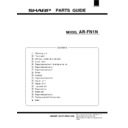 Sharp AR-FN1 (serv.man12) Parts Guide