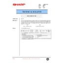 Sharp AR-FN3 (serv.man10) Service Manual / Technical Bulletin