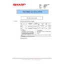 Sharp AR-FN5 (serv.man9) Technical Bulletin
