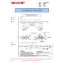 Sharp AR-FN6 (serv.man15) Service Manual / Technical Bulletin