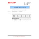 Sharp AR-FR24U (serv.man6) Service Manual / Technical Bulletin