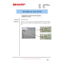 Sharp AR-FR4 (serv.man3) Service Manual / Technical Bulletin