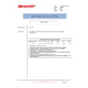 Sharp AR-FR7 (serv.man4) Service Manual / Technical Bulletin