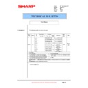Sharp AR-FX11 (serv.man9) Service Manual / Technical Bulletin
