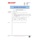 Sharp AR-FX2 (serv.man15) Service Manual / Technical Bulletin