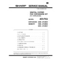 Sharp AR-FX2 (serv.man2) Service Manual