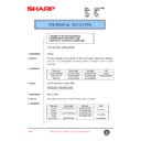 Sharp AR-FX2 (serv.man21) Service Manual / Technical Bulletin
