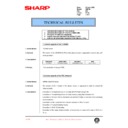 Sharp AR-FX2 (serv.man23) Service Manual / Technical Bulletin