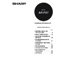 Sharp AR-FX7 (serv.man3) User Guide / Operation Manual