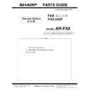 Sharp AR-FX8 (serv.man2) Service Manual / Parts Guide
