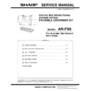 ar-fx9 service manual