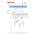 Sharp AR-LC1 (serv.man5) Technical Bulletin