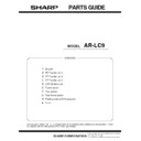 Sharp AR-LC9 (serv.man8) Parts Guide