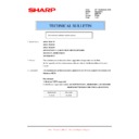 Sharp AR-M165-207 (serv.man63) Technical Bulletin