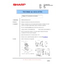 Sharp AR-M165-207 (serv.man85) Service Manual / Technical Bulletin