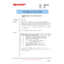 Sharp AR-M205 (serv.man73) Technical Bulletin