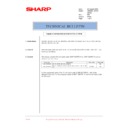 Sharp AR-M205 (serv.man80) Technical Bulletin