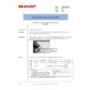 Sharp AR-M276 (serv.man86) Technical Bulletin