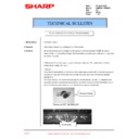 Sharp AR-M276 (serv.man97) Technical Bulletin