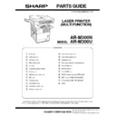 Sharp AR-M300 (serv.man9) Service Manual / Parts Guide