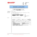 Sharp AR-MU1 (serv.man9) Service Manual / Technical Bulletin