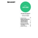 Sharp AR-NB2 (serv.man15) User Manual / Operation Manual