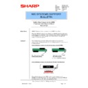Sharp AR-NC1D (serv.man13) Service Manual / Technical Bulletin