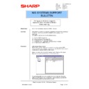 Sharp AR-NS1 (serv.man18) Technical Bulletin