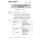Sharp AR-NS1 (serv.man19) Technical Bulletin