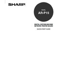 Sharp AR-P15 (serv.man4) User Manual / Operation Manual