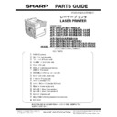 Sharp AR-P350, AR-P450 (serv.man20) Parts Guide