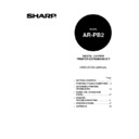 Sharp AR-PB2 (serv.man7) User Guide / Operation Manual