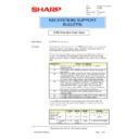 Sharp AR-PB2A (serv.man25) Technical Bulletin