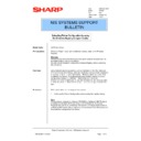 Sharp AR-PB2A (serv.man29) Technical Bulletin