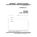 Sharp AR-PX5 Service Manual