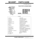 Sharp AR-RK2 (serv.man3) Service Manual / Parts Guide