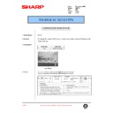 Sharp AR-RP1 (serv.man13) Service Manual / Technical Bulletin