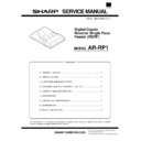 Sharp AR-RP1 (serv.man2) Service Manual