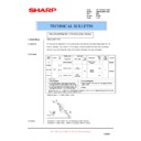 Sharp AR-RP1 (serv.man5) Service Manual / Technical Bulletin