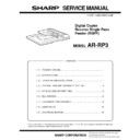 Sharp AR-RP3 Service Manual