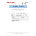 Sharp AR-RP6 (serv.man13) Service Manual / Technical Bulletin