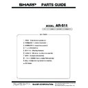 Sharp AR-S11 (serv.man3) Service Manual / Parts Guide