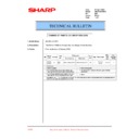 Sharp AR-SP4 (serv.man12) Service Manual / Technical Bulletin