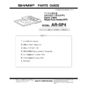 Sharp AR-SP4 (serv.man6) Service Manual / Parts Guide