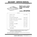 Sharp AR-SP4N Service Manual